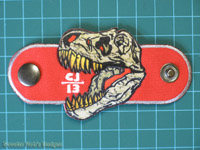Click to enlarge CJ'13 T-Rex Woggle